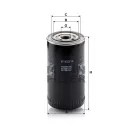 MANN FILTER olajszűrő 565W950.14 - Case IH