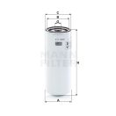 MANN FILTER olajszűrő 565W11102.50 - Claas