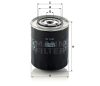 MANN FILTER olajszűrő 565W1140 - Deutz-Fahr