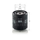 MANN FILTER olajszűrő 565W11008 - Fiat