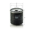MANN FILTER olajszűrő 565W714.4 - Fiat