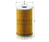 MANN FILTER olajszűrő 565H820.3X - Hyster