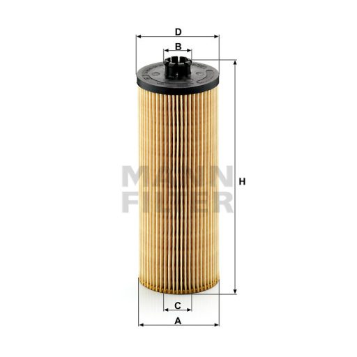 MANN FILTER olajszűrő 565HU947.2X - Hürlimann