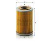 MANN FILTER olajszűrő 565H816X - JCB