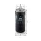 MANN FILTER olajszűrő 565W962.27 - John Deere