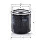 MANN FILTER olajszűrő 565W712.98 - Manitou