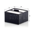MANN FILTER Üzemanyagszűrő 565PU911 - Wirtgen