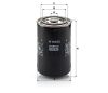 MANN FILTER olajszűrő 565W940.63 - New Holland