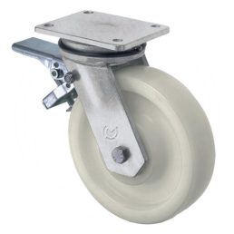   GRANIT Poliamid nagyteherbírású forgókerék duplastoppal Ø100 mm