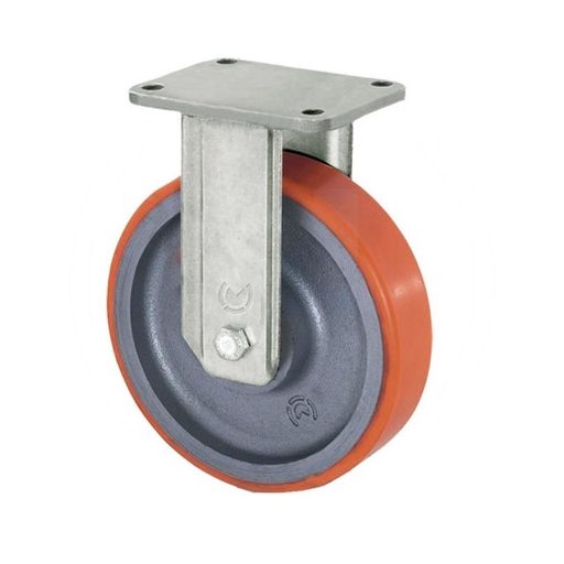 GRANIT Poliuretán nagyteherbírású bakkerék Ø250 mm