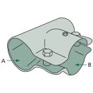 T-bilincs 34 x 34 mm