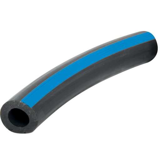 Tejvezeték Gumi B Ø 14 mm kék csík, tekercs 25 m