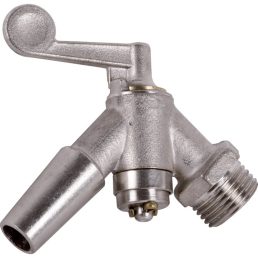 Vákuumcsap ívelt 1/2 coll KM nikkelezve