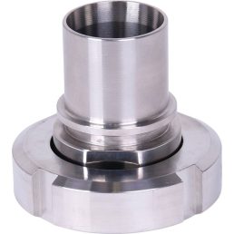   Tömlőcsatlakozó rozsdamentes acél NW 38, 1 1/2 hüvelykes tömlőhöz