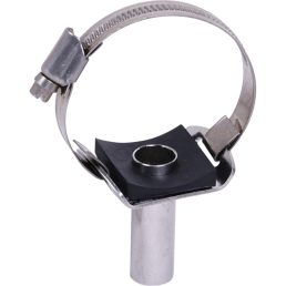   Tejcsatlakozó rozsdamentes acél 20/22 mm-es csatlakozás egyenes