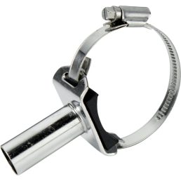   Tejcsatlakozó rozsdamentes acél 20/22 mm-es csatlakozás egyenes