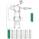 Túlfolyószelep 00380218 - 4"