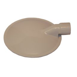 Vákuumszivattyú fedél Ø 210 mm, csatlakozóval, 42 mm