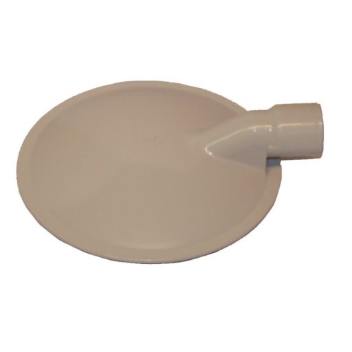 Vákuumszivattyú fedél Ø 210 mm, csatlakozóval, 42 mm