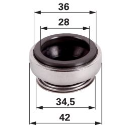  Csúszógyűrű tömítés a következőhöz illik: BouMatic/GM