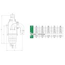 Szifon 00381522 - 60 mm