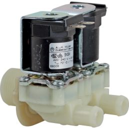   Mágneses vízszelep 230V, 1 x AG 3/4 hüvelyk, 2 x 10,5 mm egyenes fúvóka