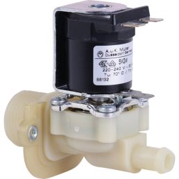   Mágneses vízszelep 230V, 1 x AG 3/4 hüvelyk, 1 x 10,5 mm egyenes fúvóka