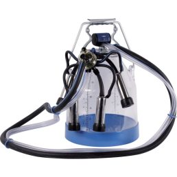   Vödrös fejőberendezés komplett típus: DeLaval (kék) 30l