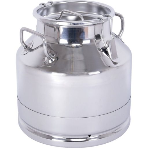 Szállítókanna rozsdamentes, tetővel, 20 liter