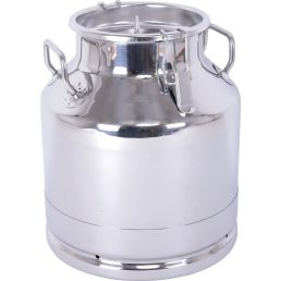 Szállítókanna rozsdamentes, tetővel, 25 liter