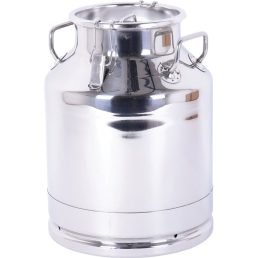 Szállítókanna rozsdamentes, tetővel, 30 liter