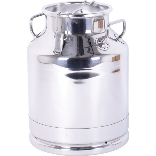 Szállítókanna rozsdamentes, tetővel, 30 liter