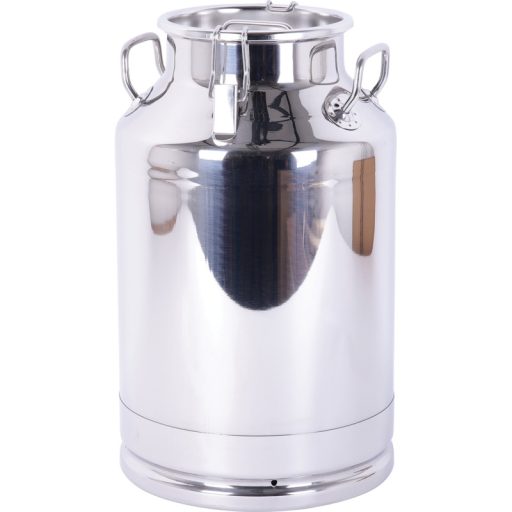 Szállítókanna rozsdamentes, fedéllel, 40 liter