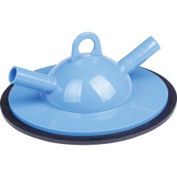   Ellenőrző fejőfedél kék, OD 20 mm kimenettel, tömítéssel