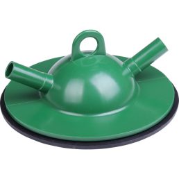   Ellenőrző fejőfedél zöld, OD 20 mm kimenettel, tömítéssel