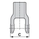 Bondioli & Pavesi kardántengely G4, 1210 mm