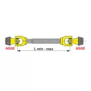 Walterscheid kardántengely W200E, 1210 mm, SD15