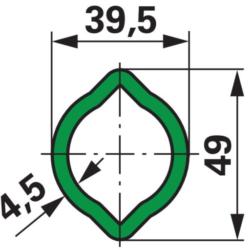 Weasler kardántengely AW21S, 1210 mm, nyírócsapos tengelykapcsolóval 1860 Nm