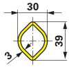 Weasler kardántengely AW10, 460 mm, szabadonfutóval jobbos