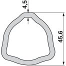 Bondioli & Pavesi nagy hajlásszögű kardántengely G7, 860 mm