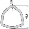 Bondioli & Pavesi nagy hajlásszögű kardántengely G7, 1210 mm