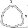 Bondioli & Pavesi nagy hajlásszögű kardántengely G7, 1210 mm