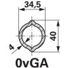 Walterscheid széles szögű kardántengely WWZ2280, STF15, 1010 mm