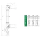 Szintjelző 00384466 - 1500 mm