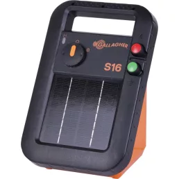 Gallagher villanypásztor S16 akkumulátorral (6V - 1,6 J)