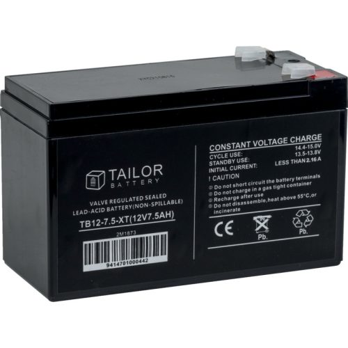 Villanypásztor akkumulátor Gallagher 12 V 7,5 Ah ehhez: S100, S200, S400