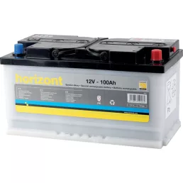 Villanypásztor akkumulátor Horizont 12 V 100 Ah