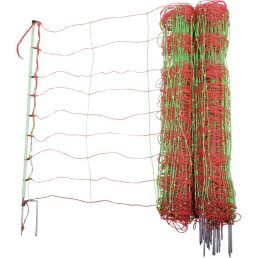   Euronetz villanypásztor kerítésháló Combi 90 cm magas, dupla tüskés, 50 m