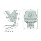 GRANIT mechanikus rugózású ülés 24000077