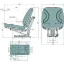 GRANIT mechanikus rugózású ülés 240920015